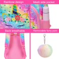 thumbnail image 4 of Set de mochila WZLVO Unicorn para niñas de 16 pulgadas con bolsa de almuerzo y estuche para lápices, 4 of 9
