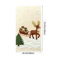 thumbnail image 3 of ToyKingdee Christmas Gingerbread Door Cover Window Banner Front Door Porch Sign Village Displays Christmas Indoor Outdoor Decor Holiday Winter House Decoration, 3 of 6