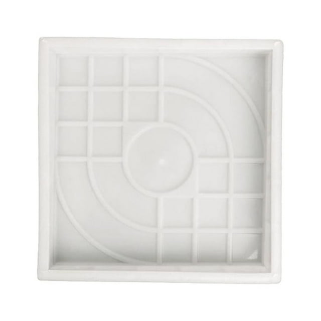 witspace Molds Concrete Set Patio Paving Mold - Pathmaker Precast Concrete Molds and Forms Stampcrete for Walkways - Beautiful Cobblestone Molds for Concrete, Reusable