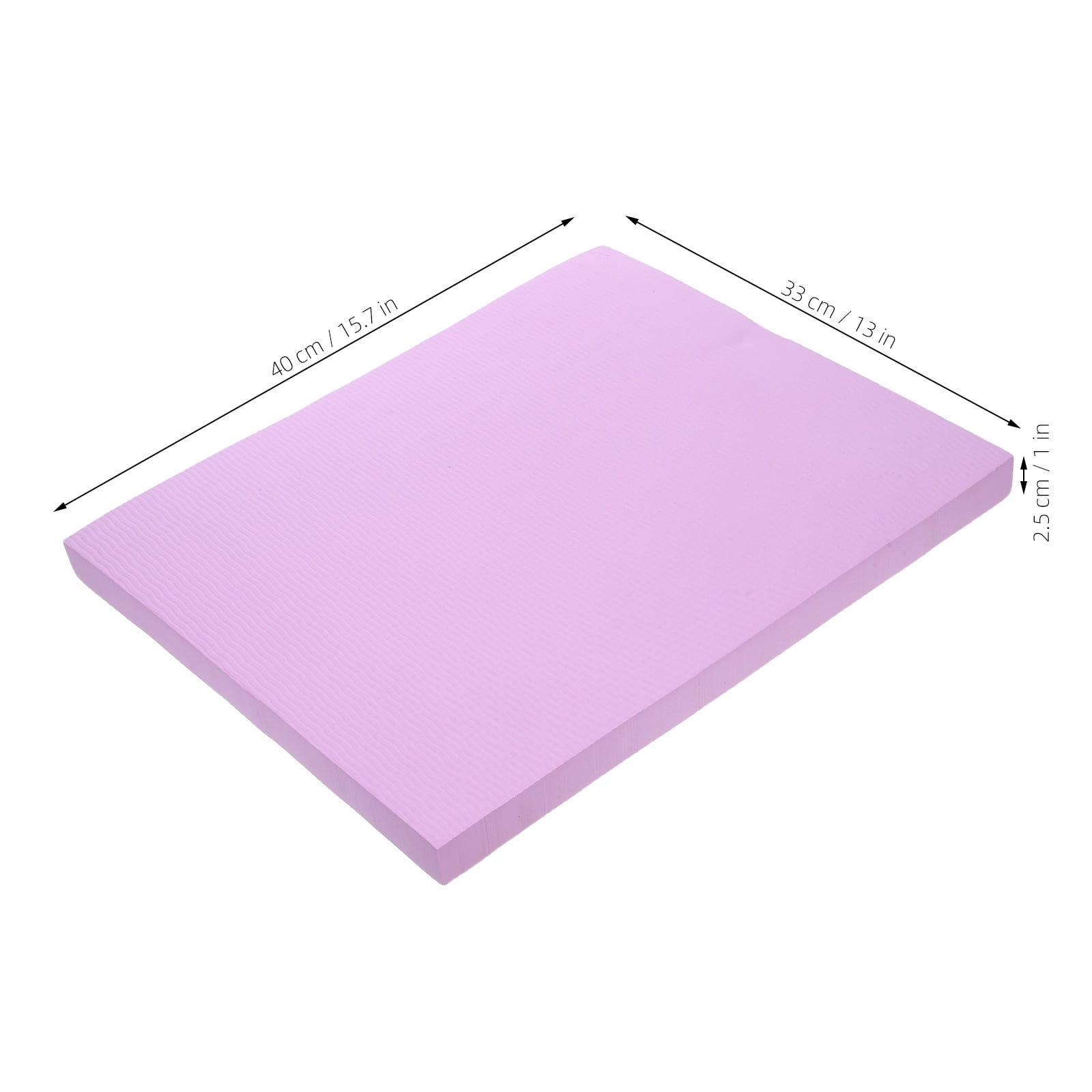 BESTYASH Lavender Tpe Kneeling Pillow for Yoga, Fitness, and Rehabilitation Exercises