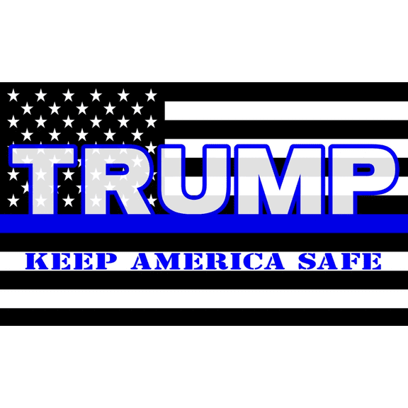 USA Trump KAS Keep America Safe 3'X5' Flag Rough Tex 150D Nylon