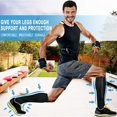 thumbnail image 5 of 1 Pairs Zipper Copper Compression Socks for Women & Men Circulation 15-20 mmhg - Better Blood Flow, Swelling, Best Support for Medical, Running, Nursing, 5 of 7