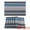Blue, variant on Unique Bargains Morden Placemats Set of 6 for Dining Table Decor Washable Orange 18x12in
