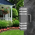thumbnail image 1 of Houkiper Moderne Imperméable vers le Bas LED Lampe Murale Double Tête E27 85-240V, 1 of 8