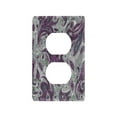 thumbnail image 3 of IAUYY Retardant PC Material Toggle Switch Switch Plate Covers Easy DIY Installation with Screws Light Switch Cover Plate Deep Purple Tones, 3 of 9