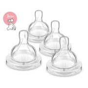 Philips Avent Anti-colic Baby Bottle Variable Flow Nipple, 4pk, SCF425/47