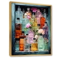 thumbnail image 2 of Designart "Elixir of Beauty Toiletries in Art I" Fashion Floater Framed Canvas Print, 2 of 7