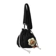 thumbnail image 3 of Bolso tipo cubo Jinwen para Mujer Hombro Correa Ajustable Desmontable Cruzado Negro, 3 of 8