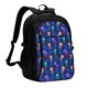 thumbnail image 1 of Disketp Jellyfish colorful Mochila de Viaje Estampada para Laptop con Puerto de Carga USB, Mochila Impermeable para Computadora – Regalo para Hombres y Mujeres, 1 of 7