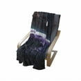 thumbnail image 4 of Hubble Soft Flannel Fleece Throw Blanket, Real Life Image Shot in Space Spaceship Shuttle Take Off Futuristic Composition, Cozy Plush for Indoor and Outdoor Use, 70" x 90", Multicolor, by Ambesonne, 4 of 6