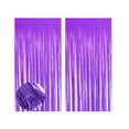 thumbnail image 2 of Topboutique Purple Tinsel Foil Fringe Curtains Streamers Backdrop for Birthday Graduation Engagement Bridal Shower Bachelorette Baby Shower Holiday Party Decorations,3 ft x 6.3 ft, 2 of 6