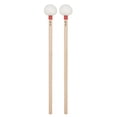thumbnail image 2 of 2 uds. Baquetas de mazos con mango de madera para bloque de madera, Glockenspiel, carillón, xilófono, accesorios para instrumentos de , rojo CUTICAT Mazos de percusión, 2 of 7
