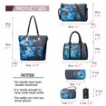 thumbnail image 3 of Set de 2 monederos y bolsos, bolso de hombro tipo cartera para jóvenes, 6 unidades, 3 of 6