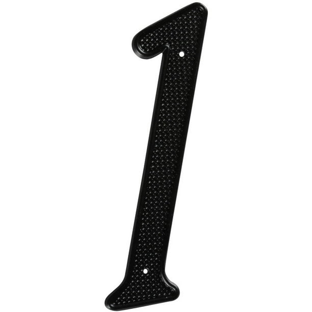 Stanley Hardware 579922 4" Black 1 House Numbers