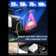 thumbnail image 3 of Mano Súper Brillante Linterna Led Recargable Banco De Energía Reflector Impermeable Foco Portátil Para El Hogar Pesca Al Aire Libre Senderismo Camping Yuarrent HA039332-00, 3 of 6
