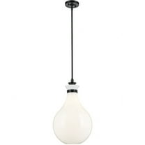 52777BK Kichler Lighting Laria - 1 Light Medium Pendant-23.5 Inch Tall and 14 Inch Wide-Black Finish