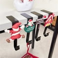 thumbnail image 4 of Stocking Holders,Christmas Stocking Holders for Mantle,Weighted Stocking Hangers for Mantel Fireplace,Stocking Hooks for Mantle,Stocking,Wreath,Hat,Gift Hook for Christmas Party Decorations(B), 4 of 4