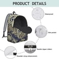 thumbnail image 4 of Fashionable Boho Chic Backpack Featuring Paisley, Sturdy Daypack for Academic Success, Keeps Laptop Secure and Organized, Wonderful Gift for School and Work, 4 of 5