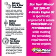 thumbnail image 3 of Engine Oil Star brite Star Tron Premium SAE 20W-40 4-Stroke, 3 of 6