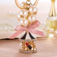 thumbnail image 2 of YUEHAO Keychains Key Chain Pearl Bag String Car Strap Girls Keychains, 2 of 2
