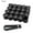 17mm, variant on 17mm Black Car Wheel Lug Nut Covers, 20pcs Universal Screw Caps for Wheel Screws