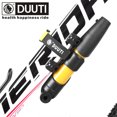 thumbnail image 3 of Paquete duuti de 5 nylon sujetador de 25 cm de correa de hebilla inversa juego de cinturón de fijación de la bicicleta portátil haz una correa pegajosa amarillo Inevent OD003247-02, 3 of 7
