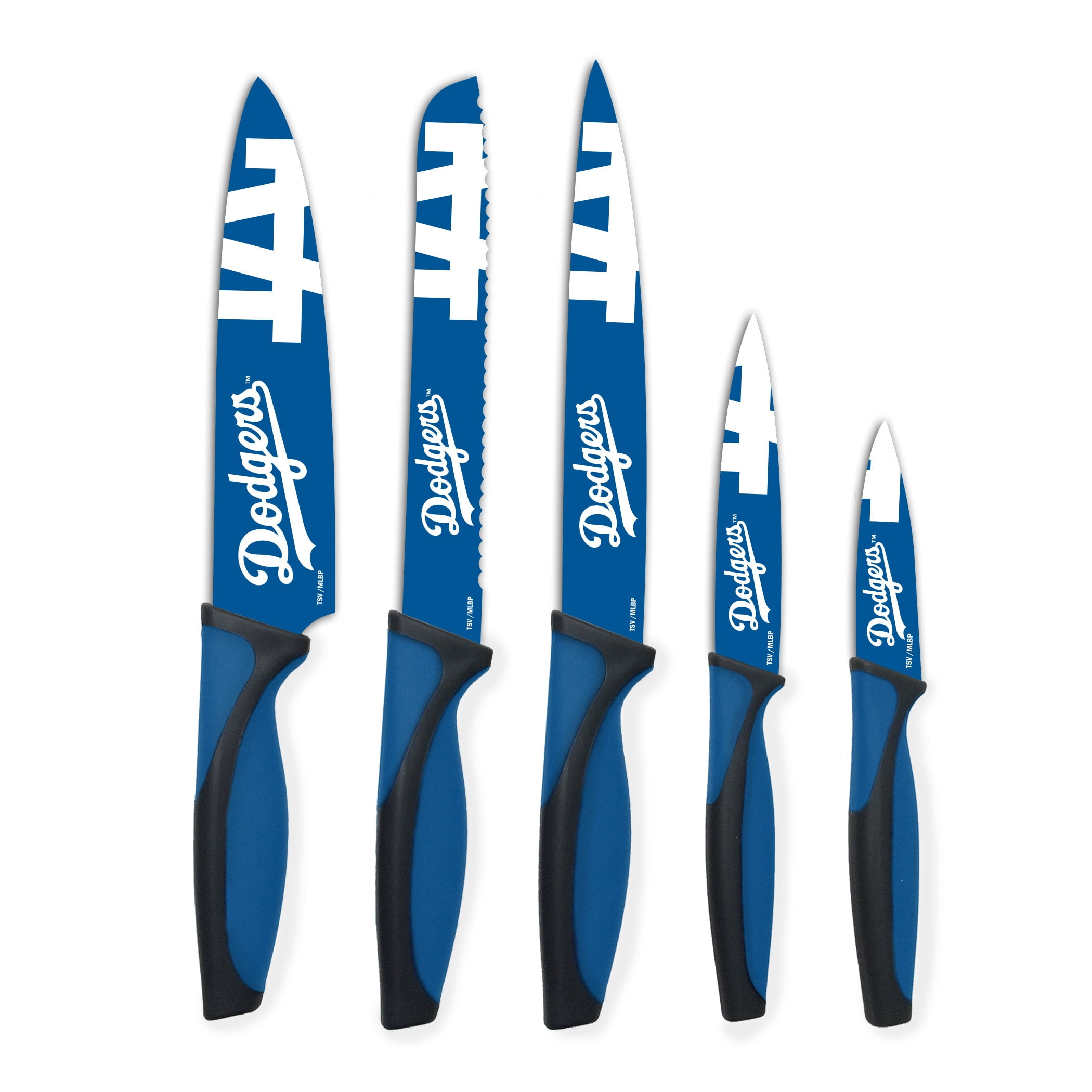 Woodrow Los Angeles Dodgers 5Piece Stainless Steel Cutlery Knife Set