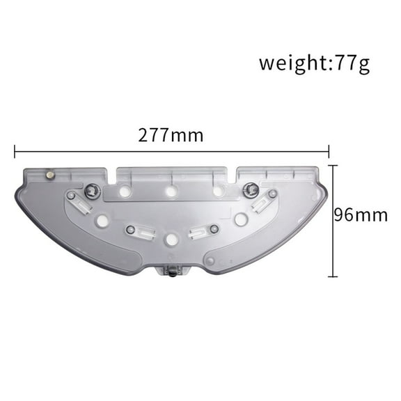 Dleadar For Tapo RV20 Robot Vacuum Mop Holder Convenient Organization of Cleaning Tools Home Decor