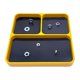 thumbnail image 3 of Magnetic Desktop Screws Tools Parts Tray Holder Storage Plate Box Case Organizer for Metal Parts Screws Sockets Bolts Pins Organization, 3 of 5