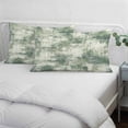 thumbnail image 4 of Sage Green Ombre Pillow Covers King, Gradient Abstract Art Vintage Grey Soft Brushed Microfiber Breathable Throw Pillow Covers, Pillowcase with Zipper for Couch Sofa Bedroom Living Room 20"x36", 4 of 9
