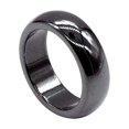thumbnail image 3 of Soidarity 5 piezas de anillos de hematita, equilibrio de ansiedad, piedra negra, energía negativa, piedra imán, joyería Unisex, anillo, cuidado de los oídos 16 mm, 3 of 6
