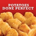 thumbnail image 2 of Ore-Ida Extra Crispy Tater Tots Seasoned Shredded Frozen Potatoes, 28 oz Bag (Frozen), 2 of 15