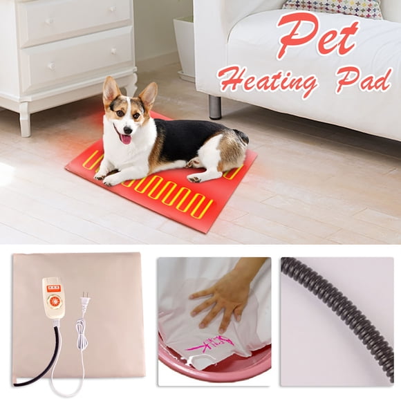 EGNMCR Pet Heating Pad, Indoor Bed With Temperature, Automatic Power Off, And Scratching, Dog Heating Pad, Constant Temperature Electric Blanket Heating pad