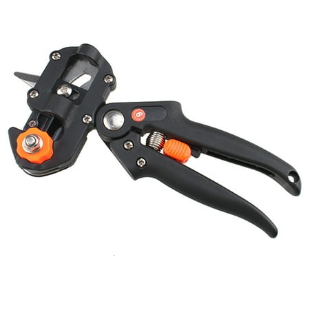 Professional Hand Pruner - AGPtek Black Professional nursery grafting tool pruner 2 extra blades free grafting tape