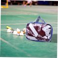 thumbnail image 4 of STRANDCHIC 1Ensemble Filet de Badminton Portable Durable Facile à Installer Filet Carré pour Matchs d'Entraînement Trous de Filet de 2Cm, 4 of 8
