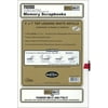 Pioneer Post Bound Top-Loading Page Protectors 5/Pkg-5"X7" (W/White Inserts)