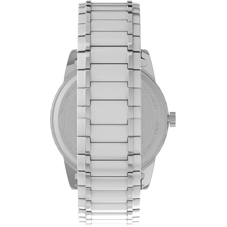 Timex Men's Easy Reader Date Silver/White 38mm Casual Watch