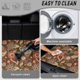 thumbnail image 4 of SEANATIVE Trunk Liner 29"x39" Car Trunk Mat with Anti-Slip Backing, Universal Fit Heavy Duty Cargo Pad Cover for Fall Decor Cargo Protector for Most Vehicles, Paisley Flower Brown, 4 of 4