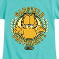 thumbnail image 3 of Garfield - University - Toddler & Youth Girls Short Sleeve Graphic T-Shirt, 3 of 5