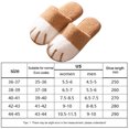 thumbnail image 3 of Zapatillas de casa con diseño de pata de gato para mujer y hombre, lindas zapatillas de animales, zapatillas de invierno para interior Ndcxsfigh Tenis De Mujer Tenis De Hombre, 3 of 5