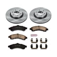 thumbnail image 3 of Power Stop Front Stock Replacement Brake Pad and Rotor Kit KOE2061, 3 of 8