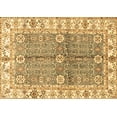 thumbnail image 1 of Ahgly Company Machine Washable Indoor Rectangle Oriental Brown Traditional Area Rugs, 2' x 3', 1 of 4