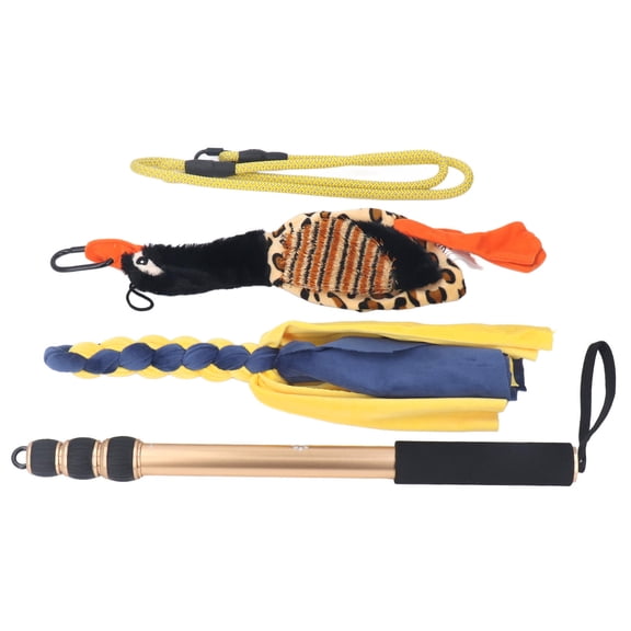 Suodoka 52‑Inch Telescopic Teaser Wand – Extendable Flirt Pole for Dog Training, Exercise & Interactive Play