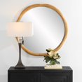 thumbnail image 3 of Uttermost Salina Round Bamboo Mirror, 3 of 6