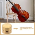 thumbnail image 3 of OUNONA Cello Mute Durable Brass Construction Effortless Tool Installation Improved Sound Accessory For Cello Players, 3 of 8