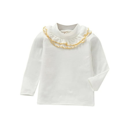 

Maraso Child Kids Girls Long Sleeve Solid Tops