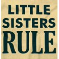 thumbnail image 2 of Little Sister Rule Younger Sis Love Bodysuit Jumper Girls Infant Baby Brisco Brands 12M, 2 of 6