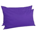 thumbnail image 1 of The Great American Store- 1500 Series Microfiber Solid Royal Blue, Euro Square Throw Pillowcases (26"x 26") - Zippered Closure End - Wrinkle, Fade, Stain Resistant, 1 of 4