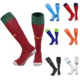 thumbnail image 2 of Calcetines de fútbol de copa 2022 W para niños, parte inferior de toalla gruesa, antideslizante, para entrenamiento de fútbol, para hombre en  unisex, 2 of 2
