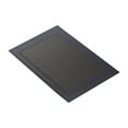 thumbnail image 1 of Mantel individual de PVC lavable, resistente al calor, antideslizante, tejido para mesa de comedor Negro, 1 of 9
